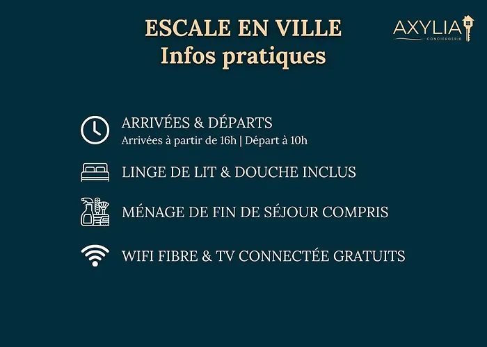 Escale En - T2 Lumineux Gare Centre-ville Apartman
